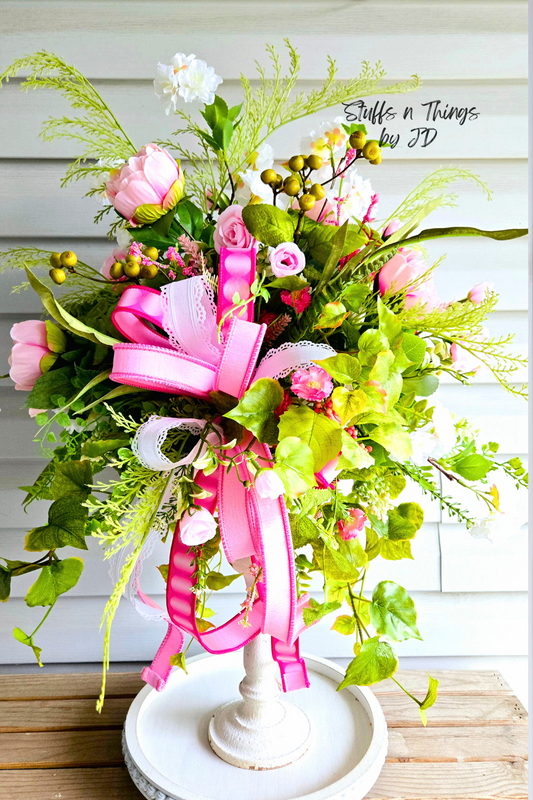 Designing a Showstopping Pink Candlestick Arrangement: Tips & Tricks from My Latest Live Video