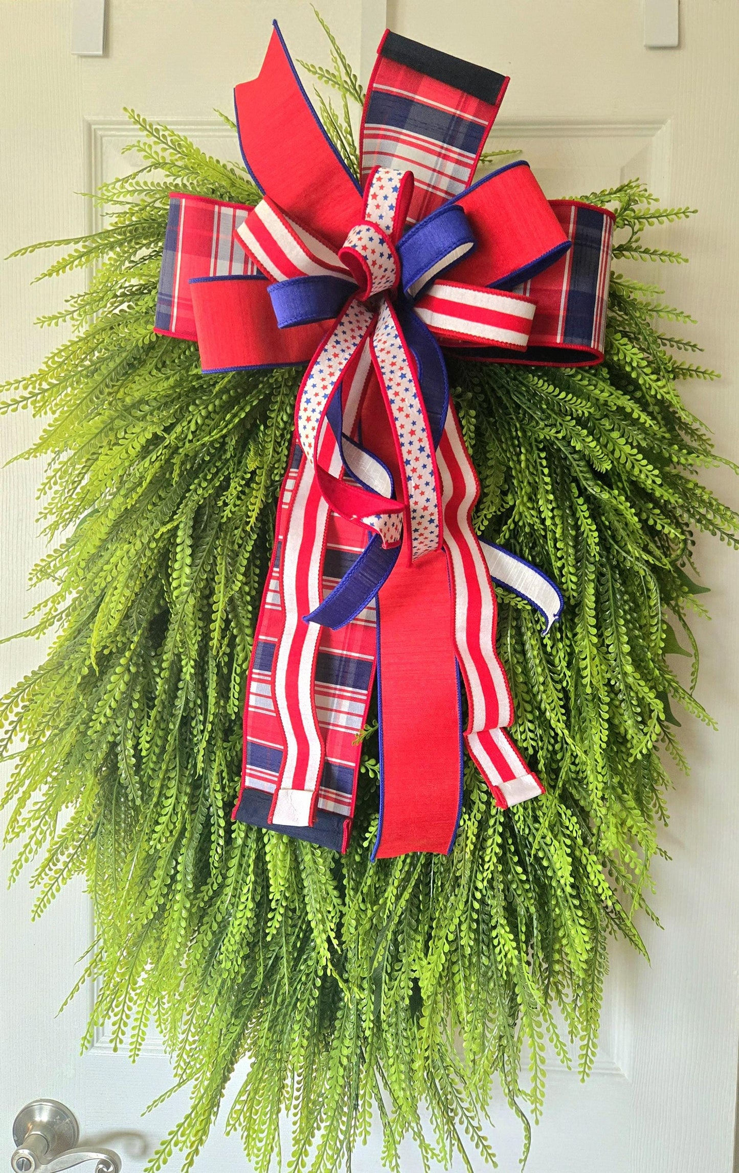 40x30 Bead Grass & Button Fern Every Day Greenery Wreath Stuffs n Things by JD