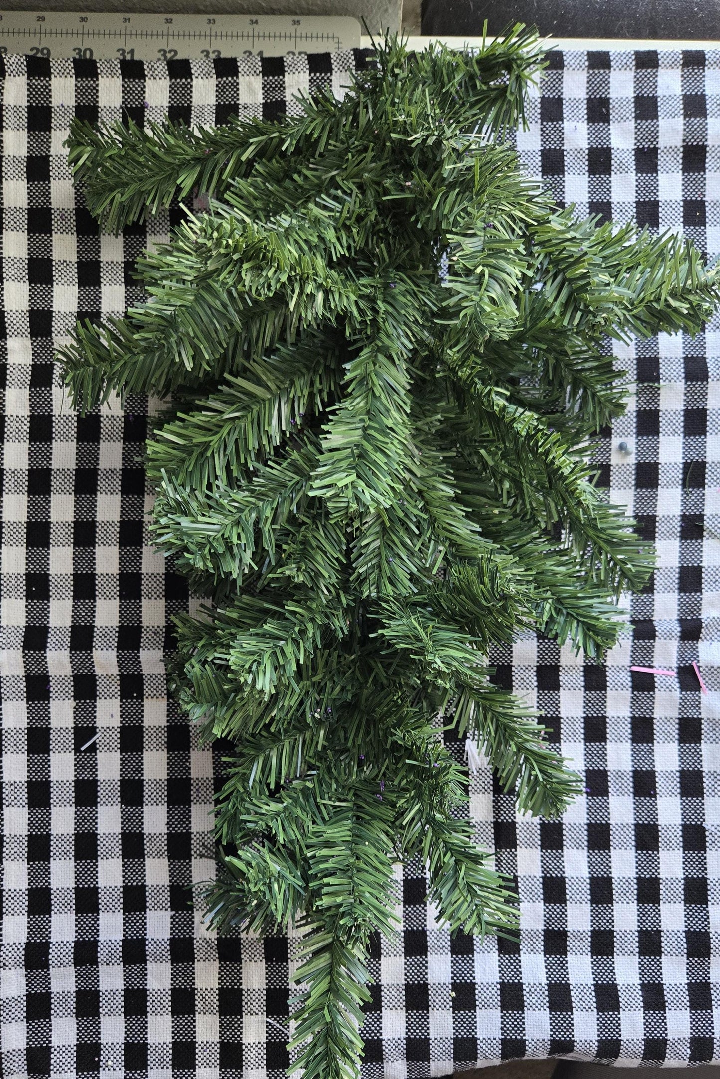 Teardrop Swag, Pine Base, 24 inch Swag Work Form, Centerpiece Base, Wreath Supplies, Wreathmaking, DIY Floral Supplies Stuffs n Things by JD