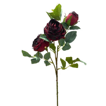 25" Vintage Garden Rose Spray