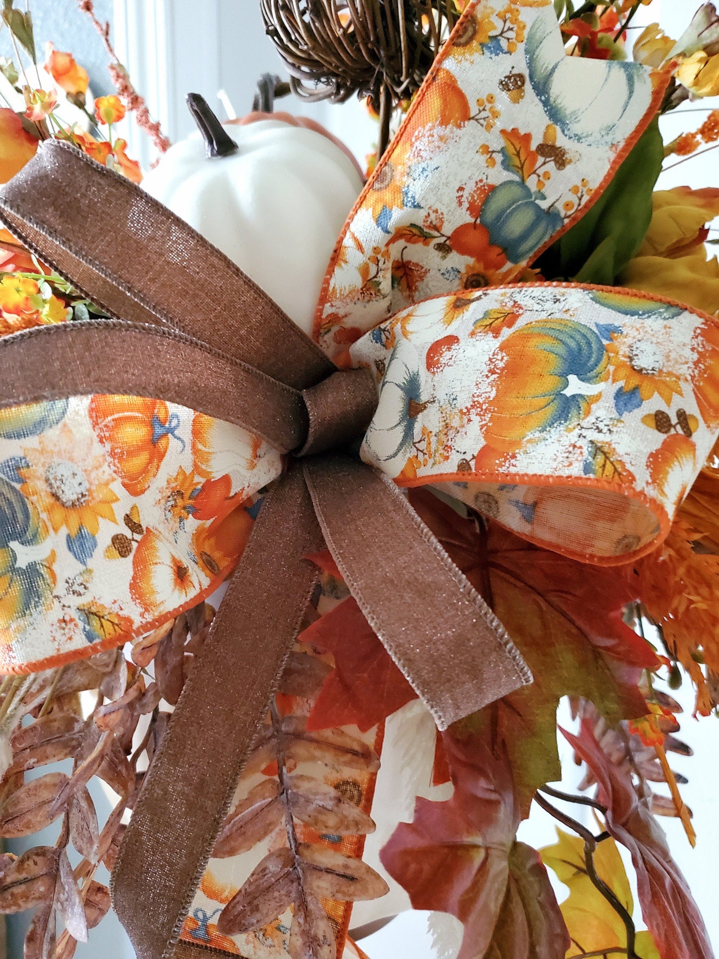 Boho Autumn Harvest Pumpkin Candlestick Centerpiece for Your Fall Table Decor My Store