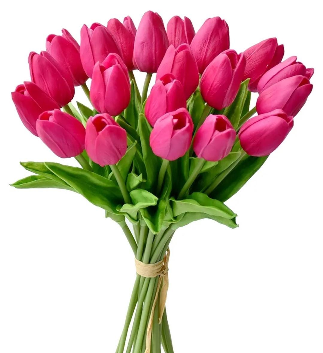 Real Touch Spring Tulip Custom Wreath - Made to Order in Multiple Color Options Stuffs n Things by JD