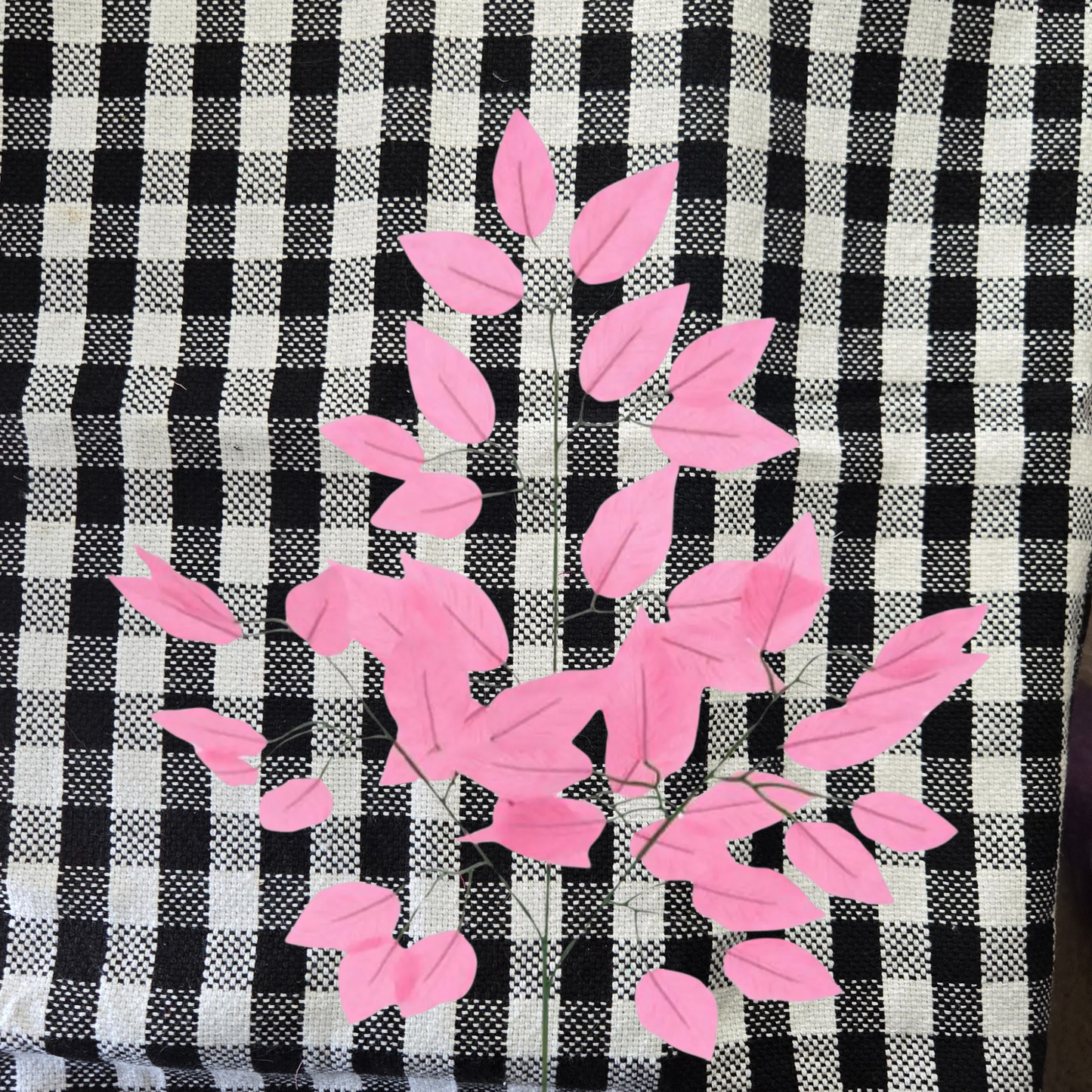 Silk Pink Ficus Stem or Bundle