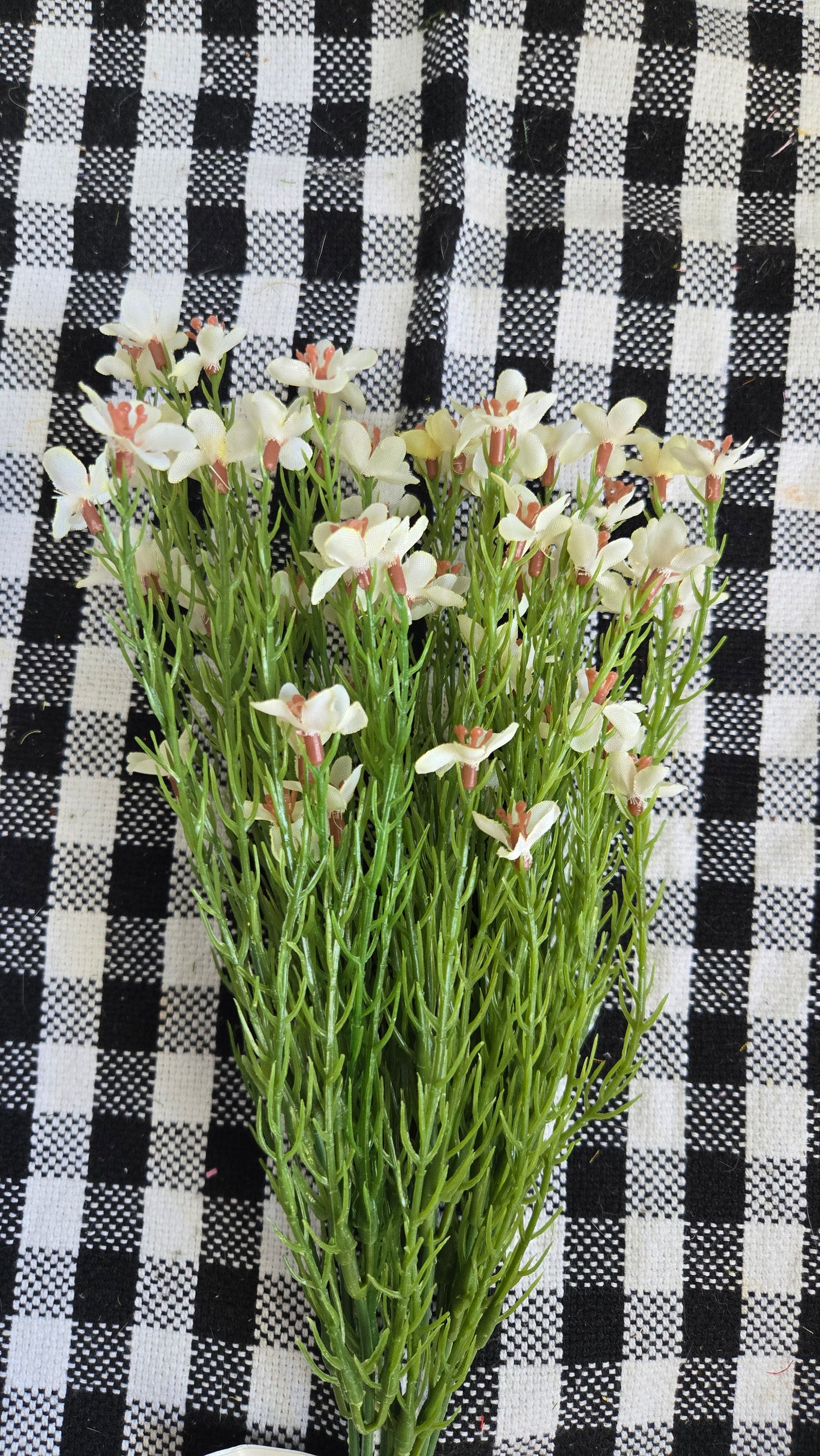 16" Artificial Waxflower Filler Bush