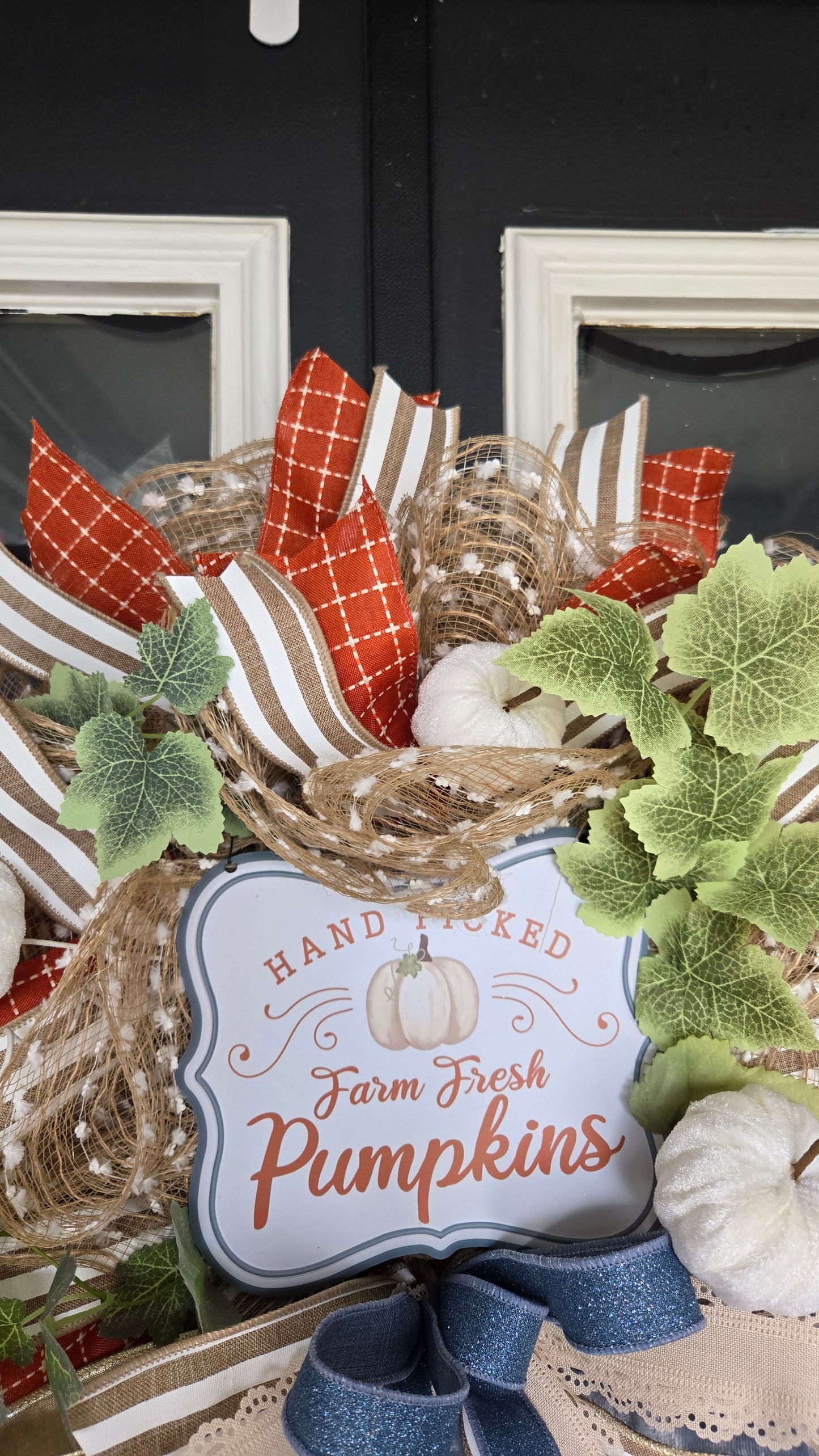 Fall Wreath - Farm Fresh Pumpkins