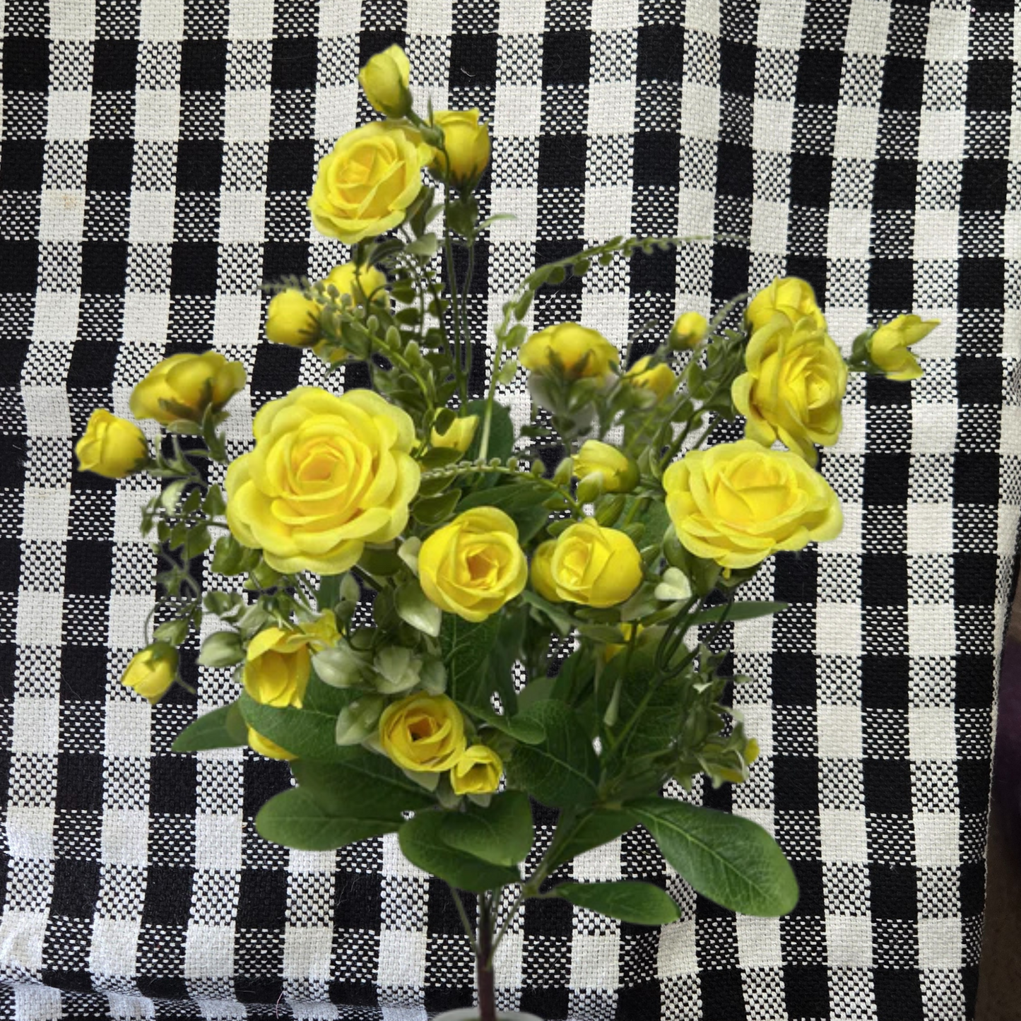 Mini Rose & Fern Filler Bush - Perfect Filler!