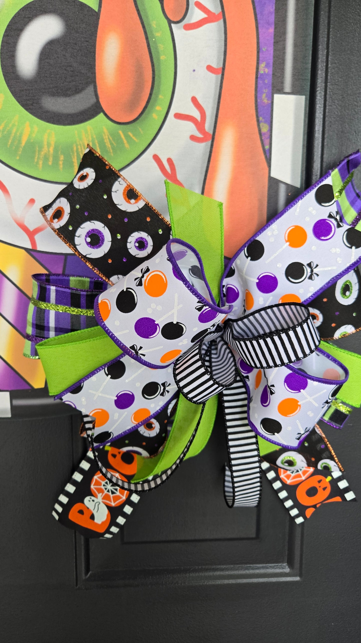 Wood Sign - Halloween Sucker Front Door Decor