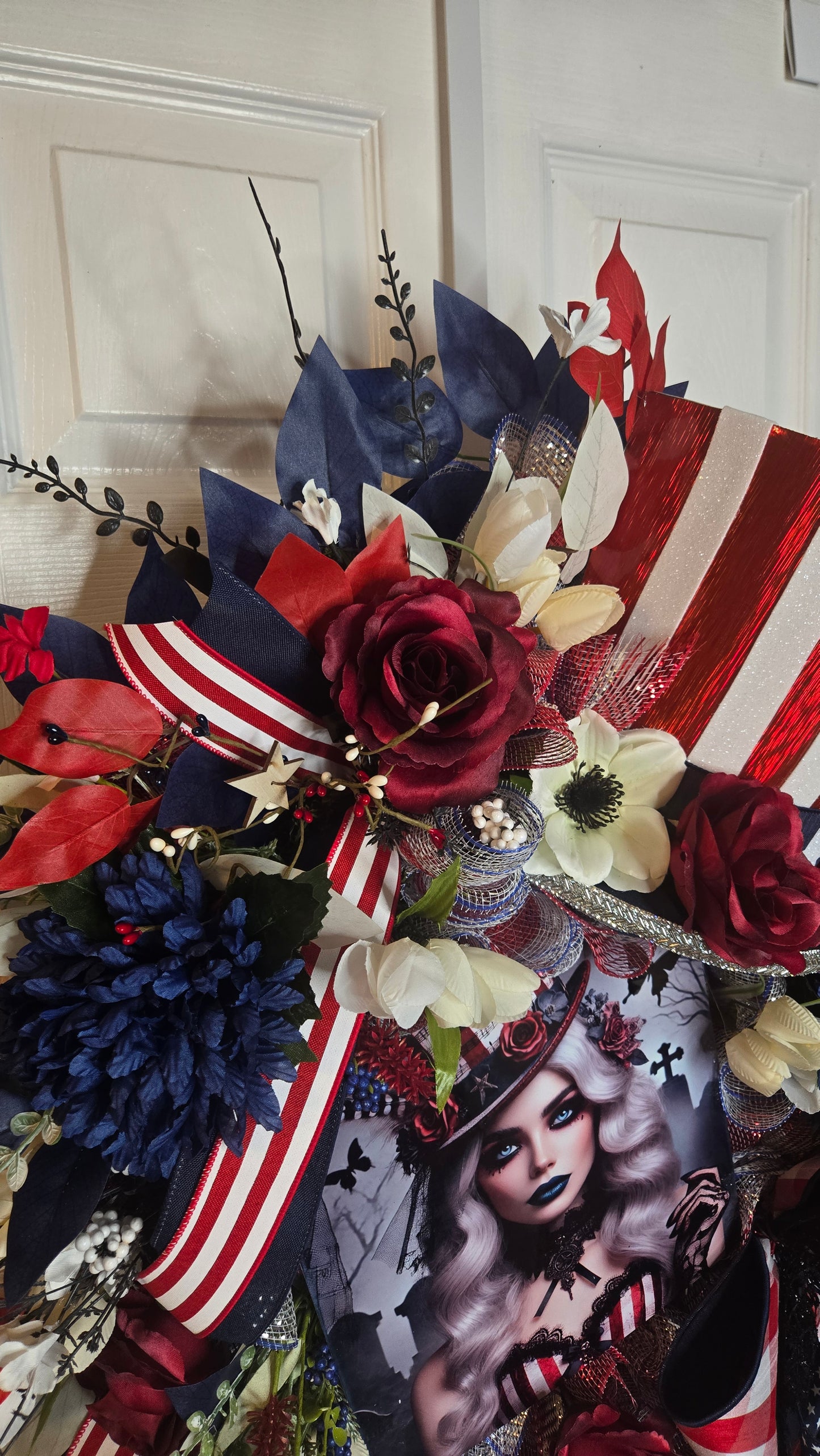 Gothic Patriotic Wreath