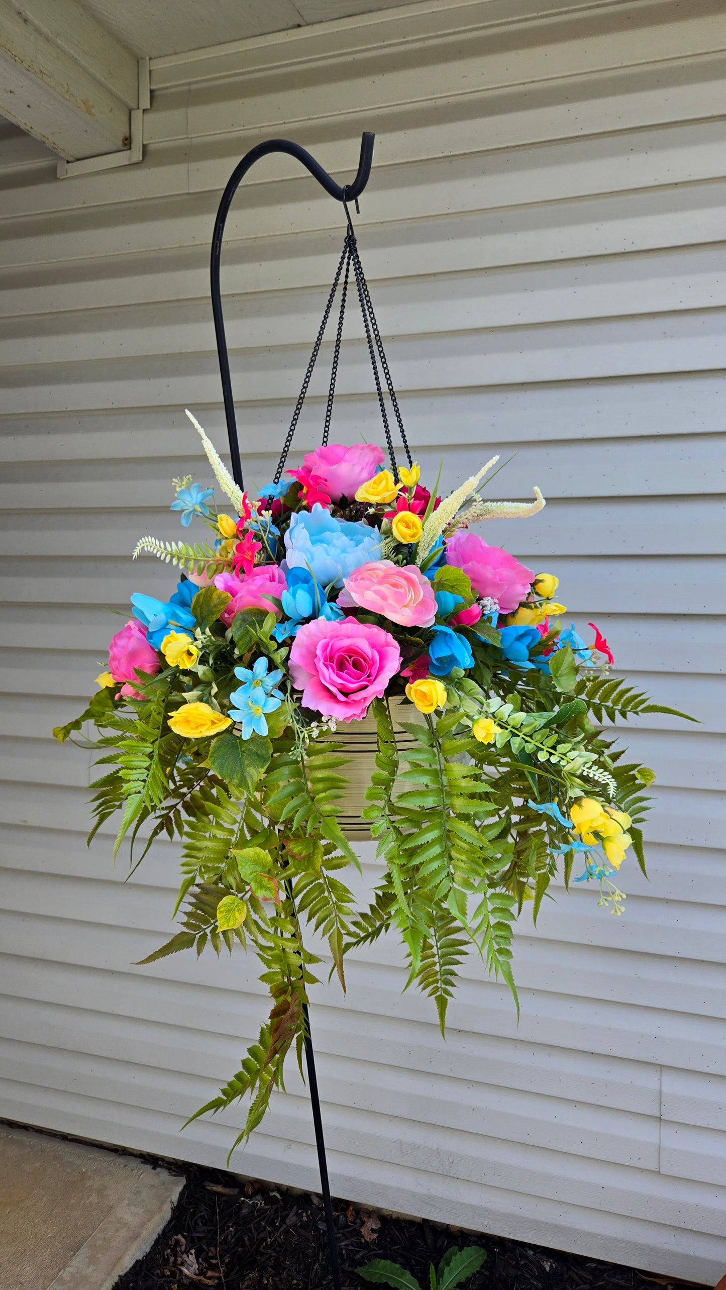How to Make a Hanging Basket Tutorial - Digital Download
