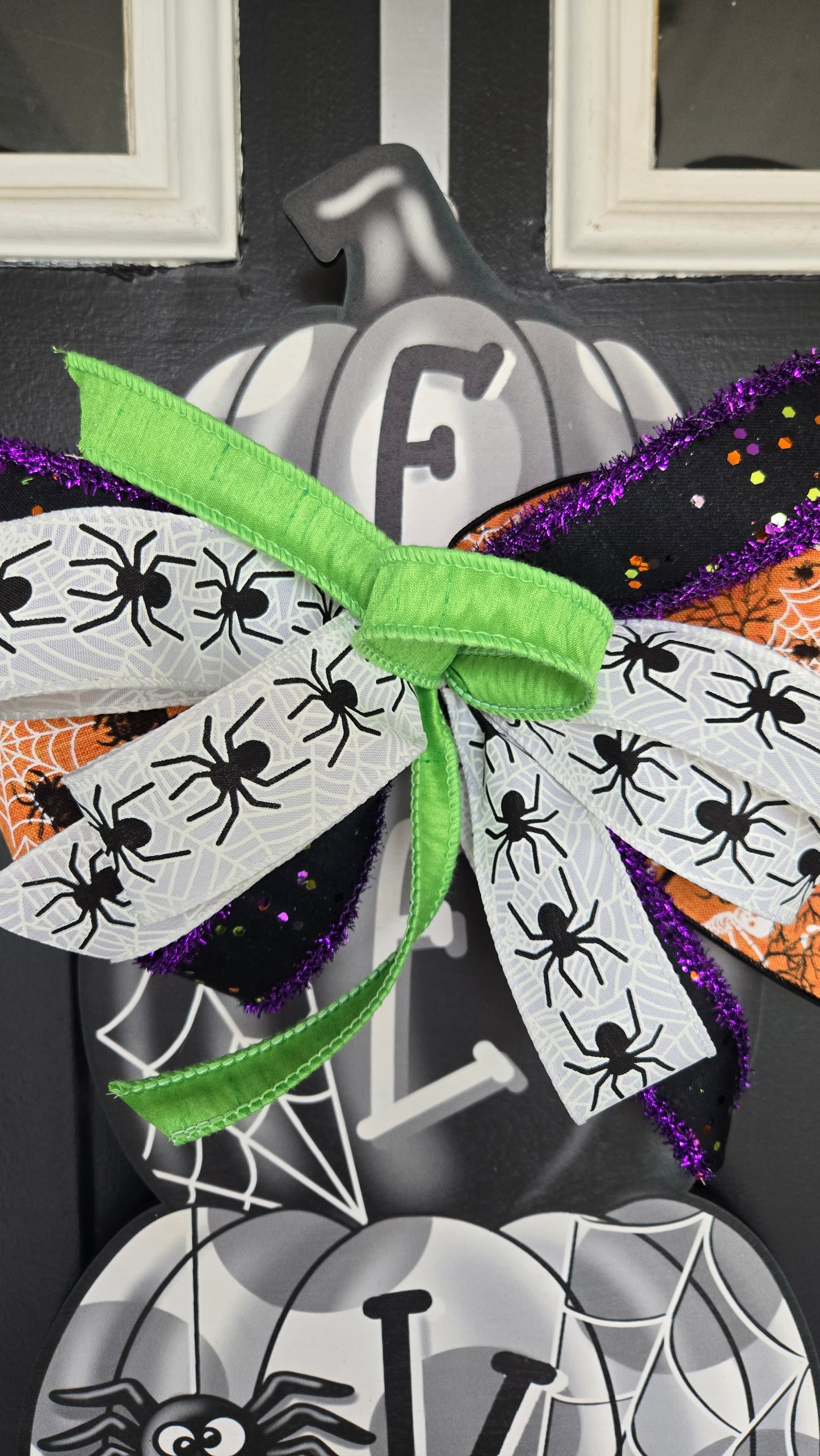 Wood Sign - Halloween EEK Front Door Decor