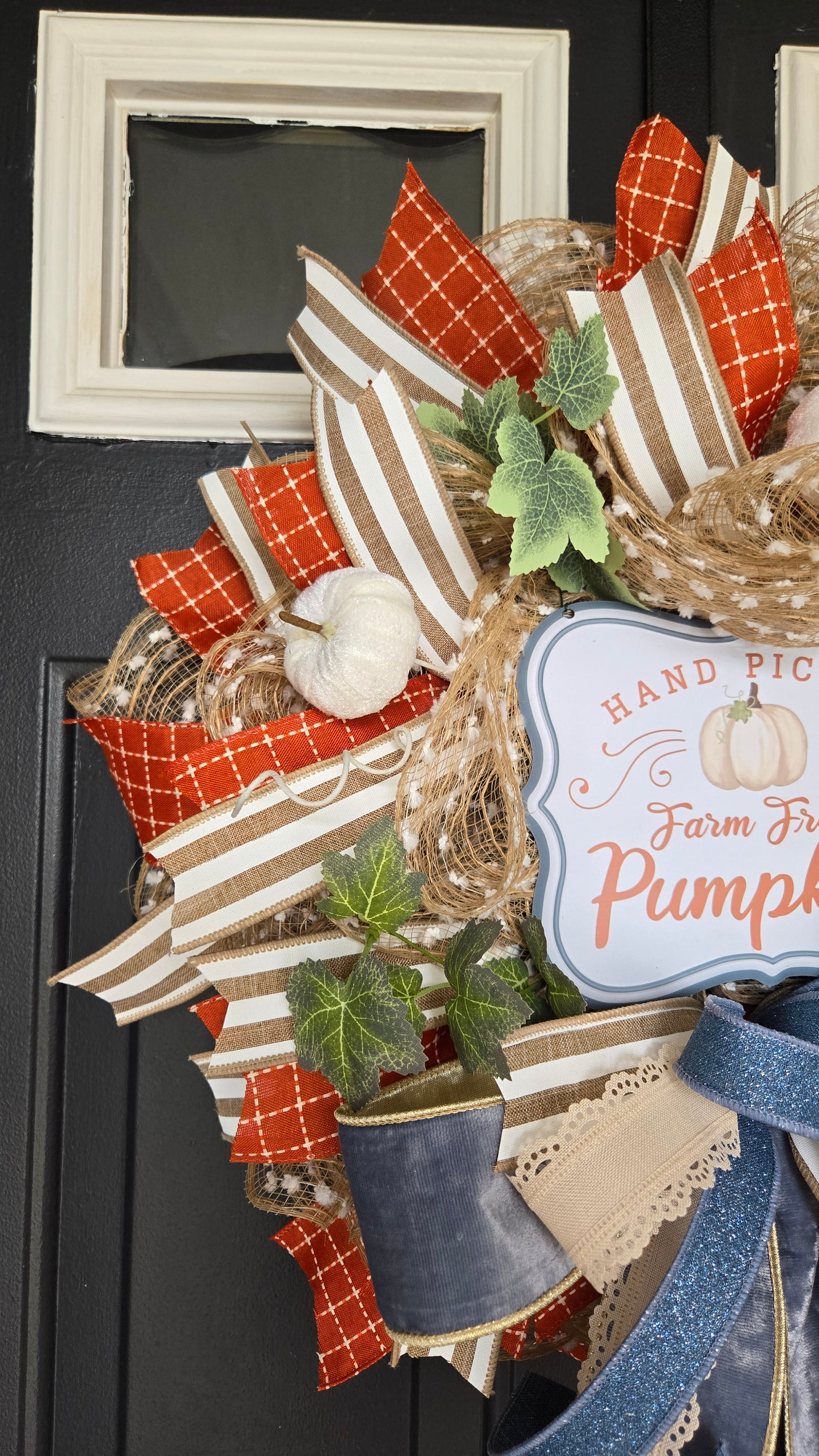 Fall Wreath - Farm Fresh Pumpkins