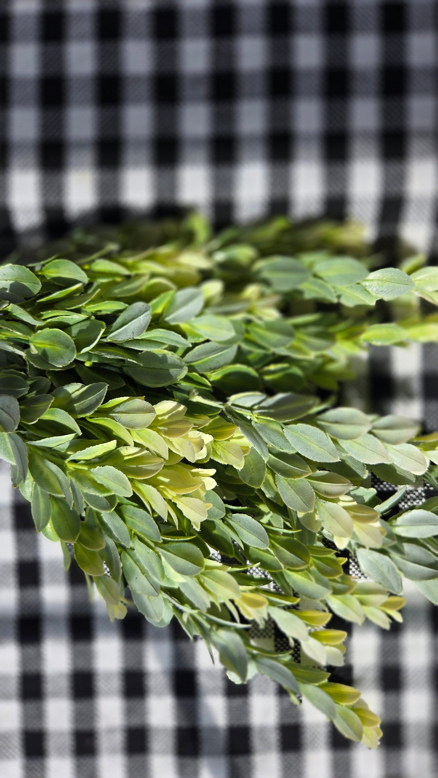 Artificial Cream Eucalyptus Bush