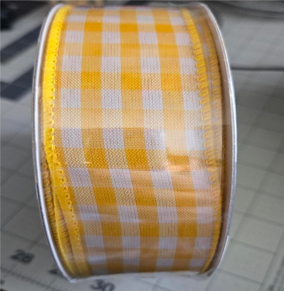 50 yard 1.5 inch Wired Spring Summer Ribbon - Multiple Options