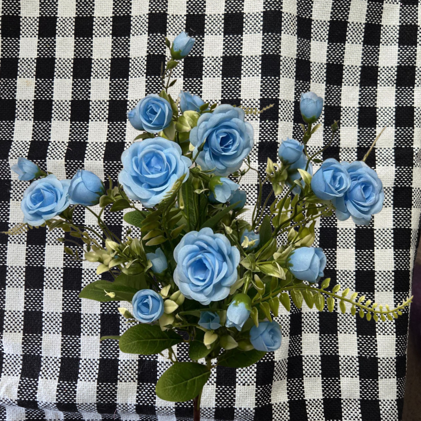 Mini Rose & Fern Filler Bush - Perfect Filler!