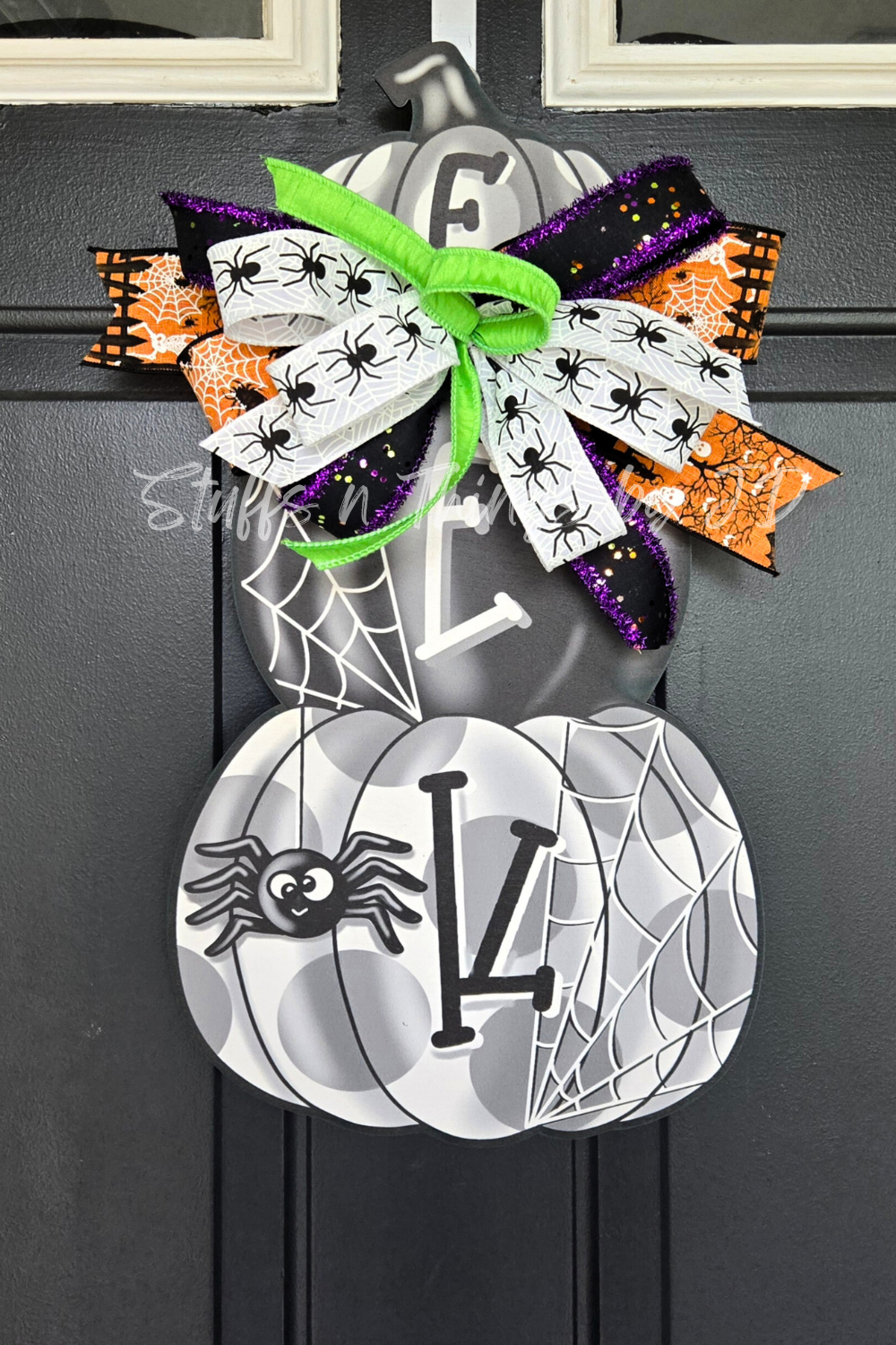 Wood Sign - Halloween EEK Front Door Decor