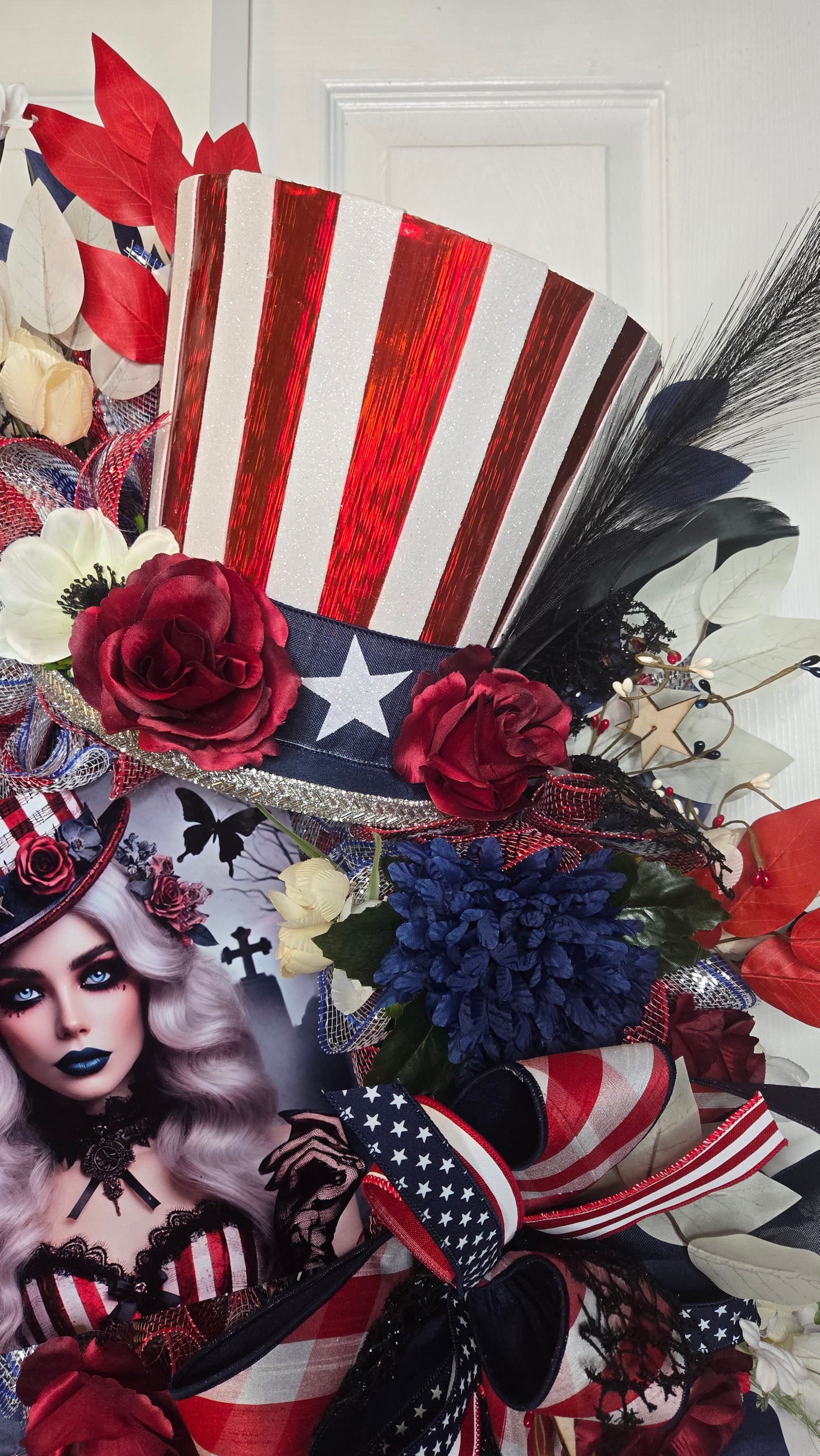 Gothic Patriotic Wreath