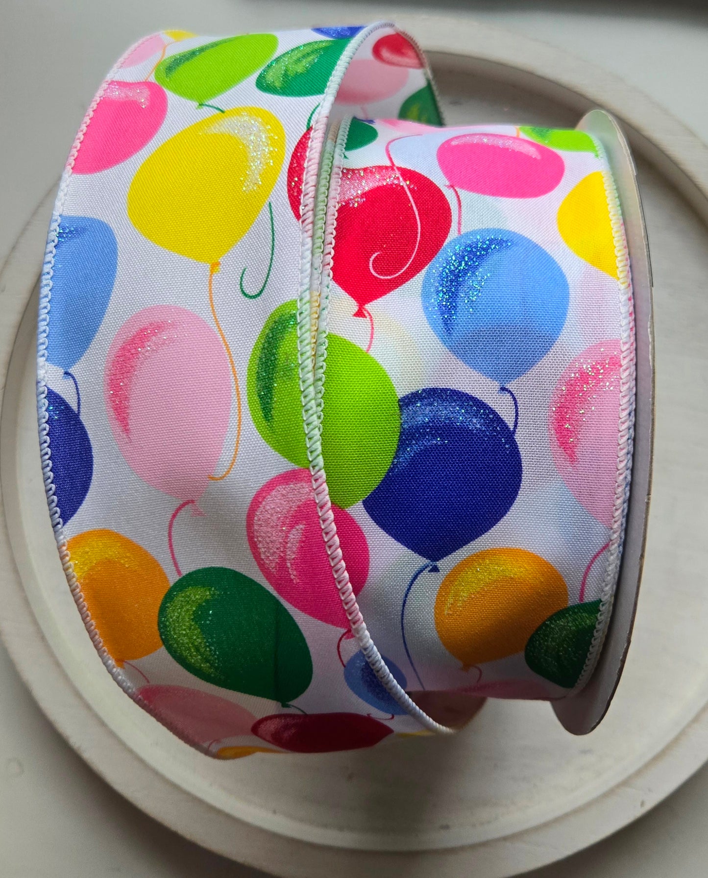 50 yard 2.5 inch Wired Spring Summer Ribbon - Multiple Options