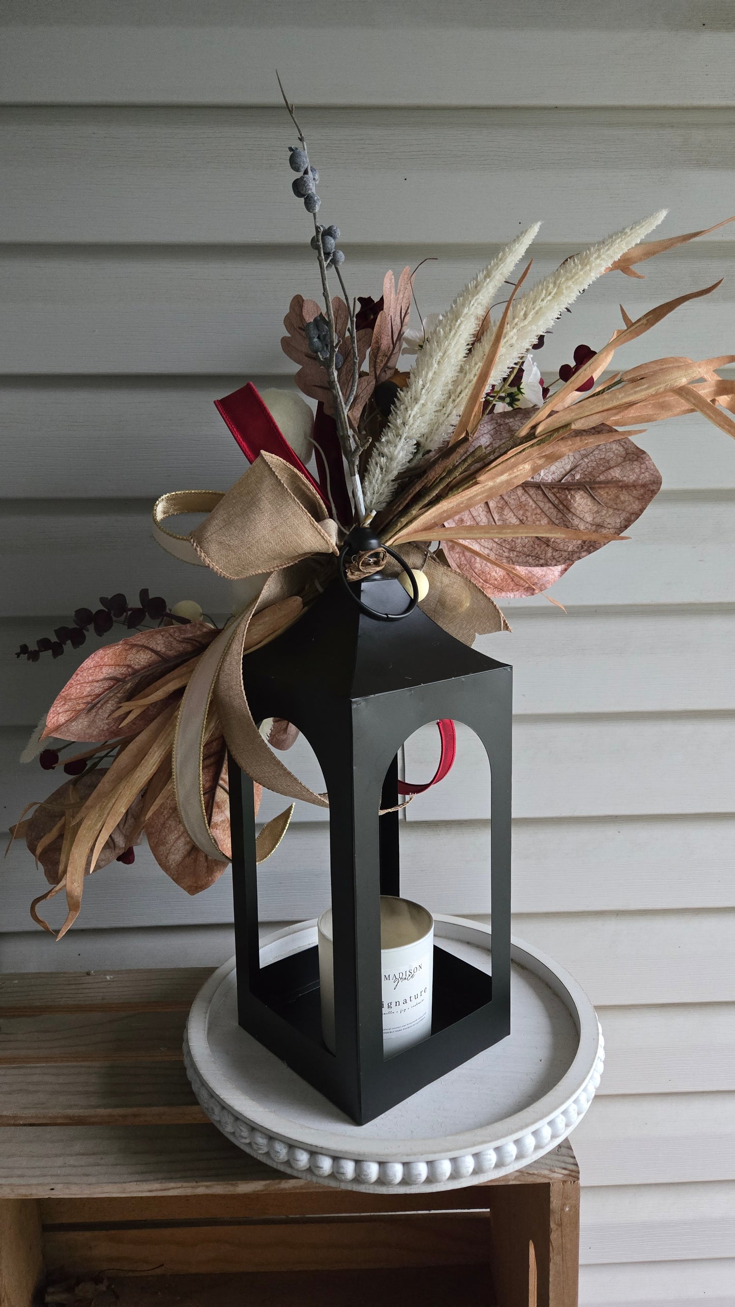 Fall Lantern Swag