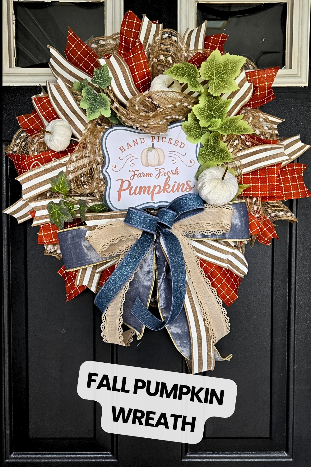 Fall Wreath - Farm Fresh Pumpkins