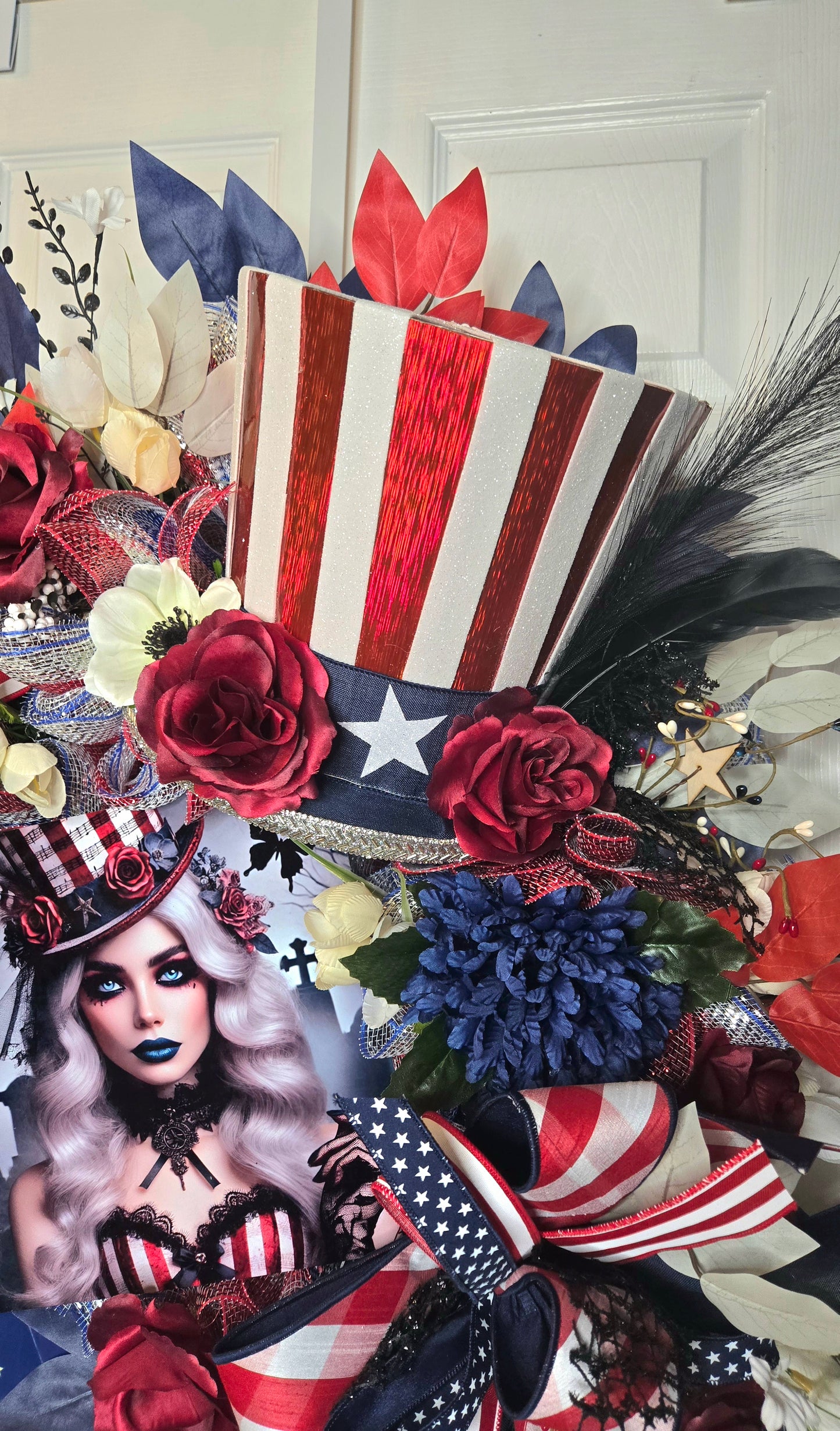Gothic Patriotic Wreath