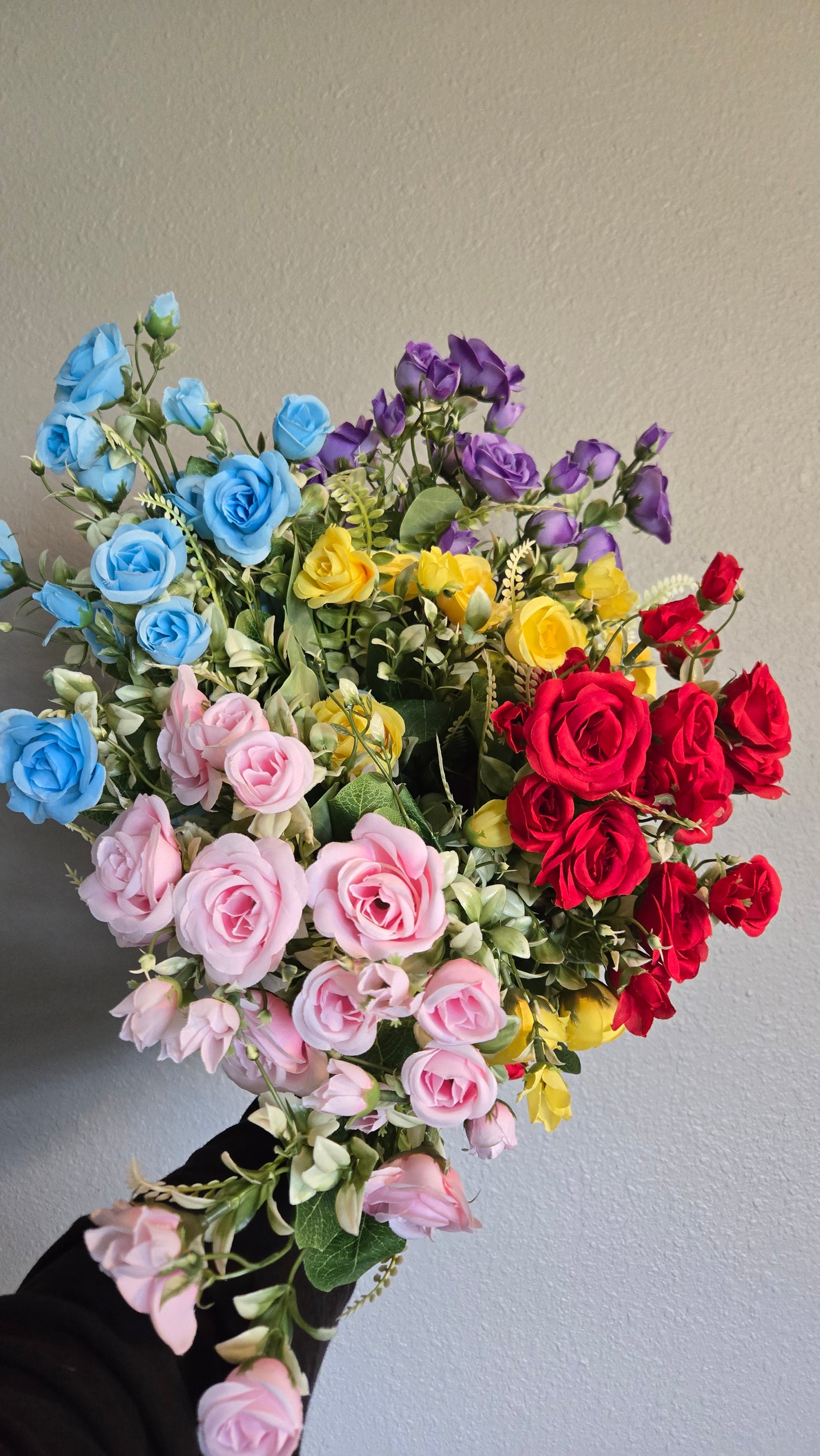 Mini Rose & Fern Filler Bush - Perfect Filler!