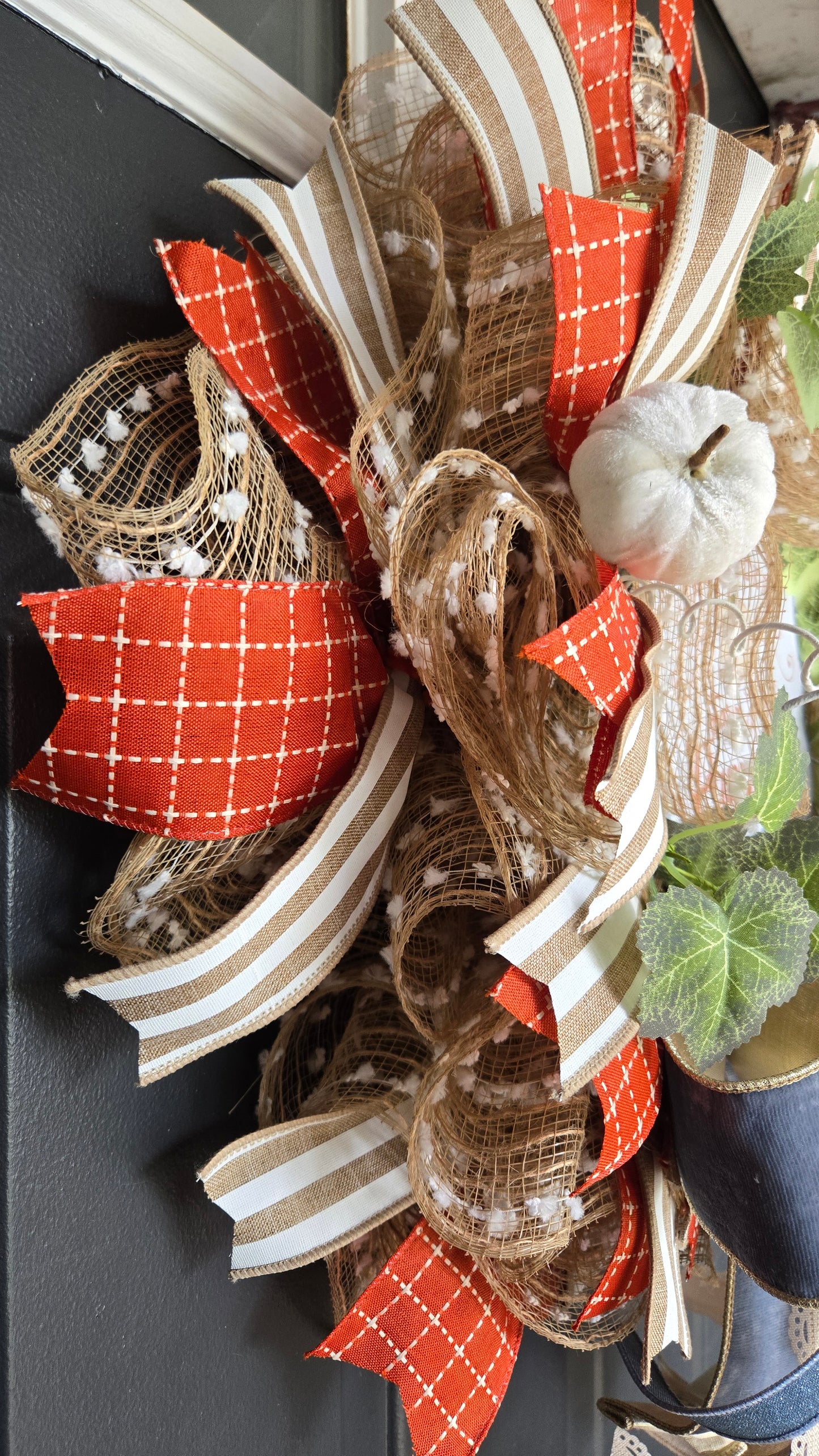 Fall Wreath - Farm Fresh Pumpkins