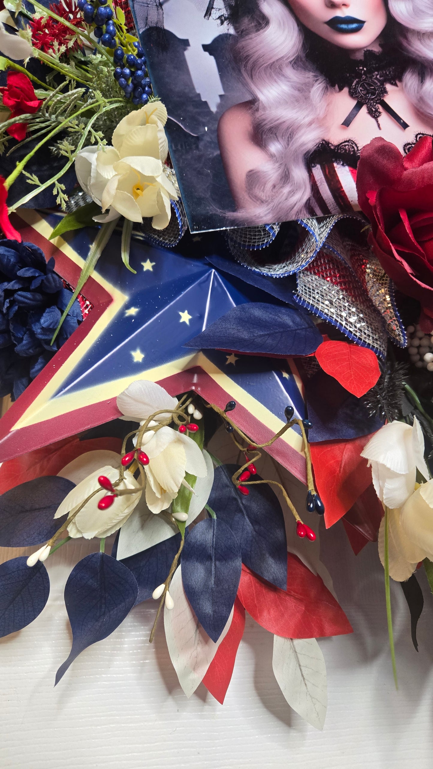Gothic Patriotic Wreath