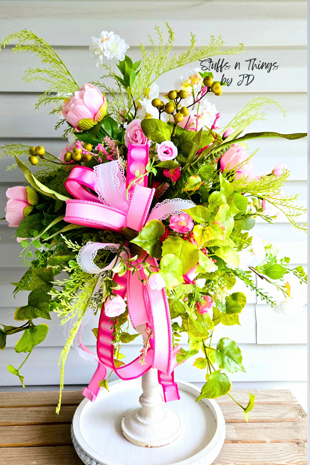 Designing a Showstopping Pink Candlestick Arrangement: Tips & Tricks from My Latest Live Video