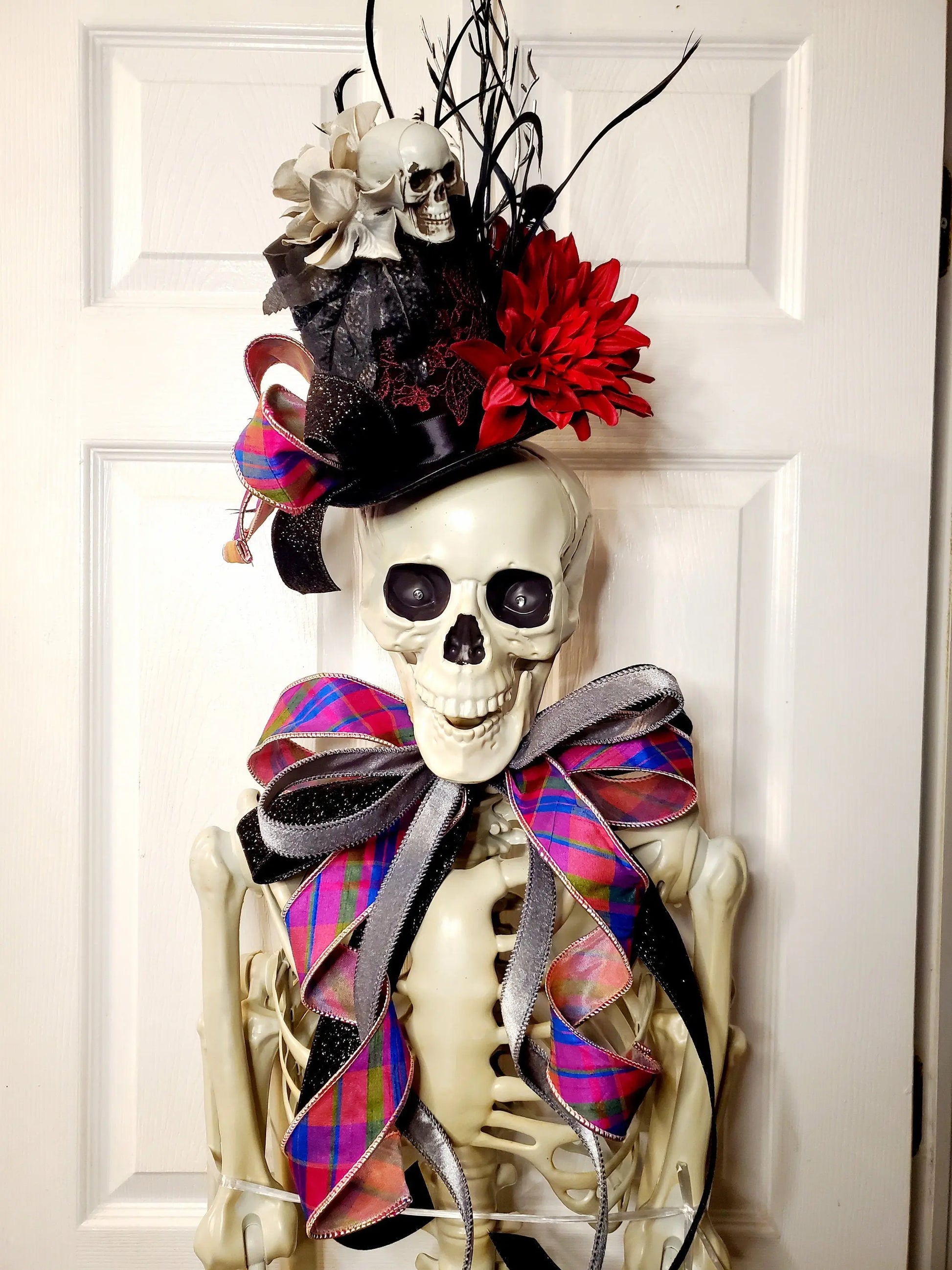 5 Foot Life Size Halloween Skeleton - Hanging or Prop Gothic Decor Stuffs n Things by JD