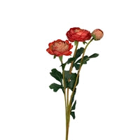 23" Triple Peony Spray - Multiple Colors