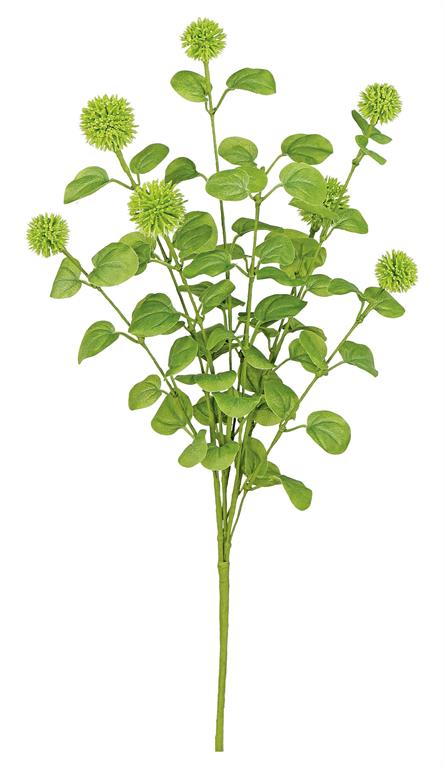 21.5" Pom-Pon Bush, Artificial Greenery