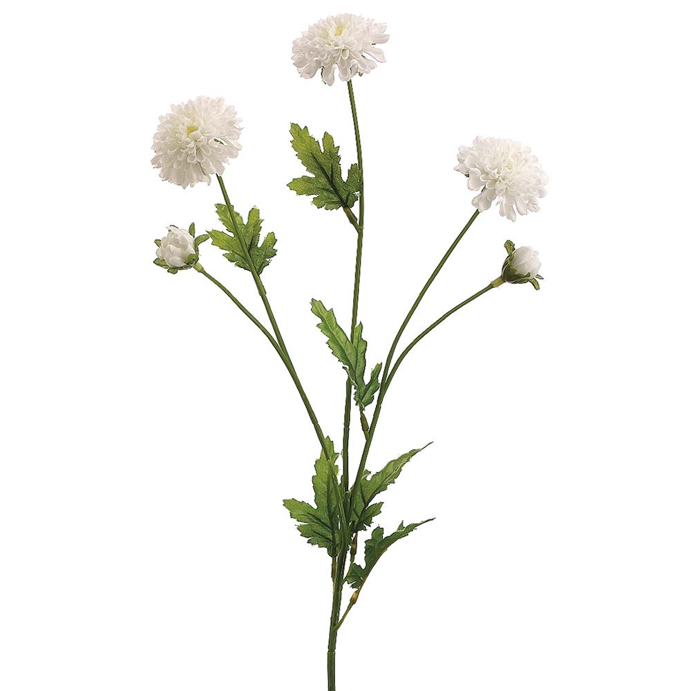 27" Pompon Mum Spray - Multiple Colors