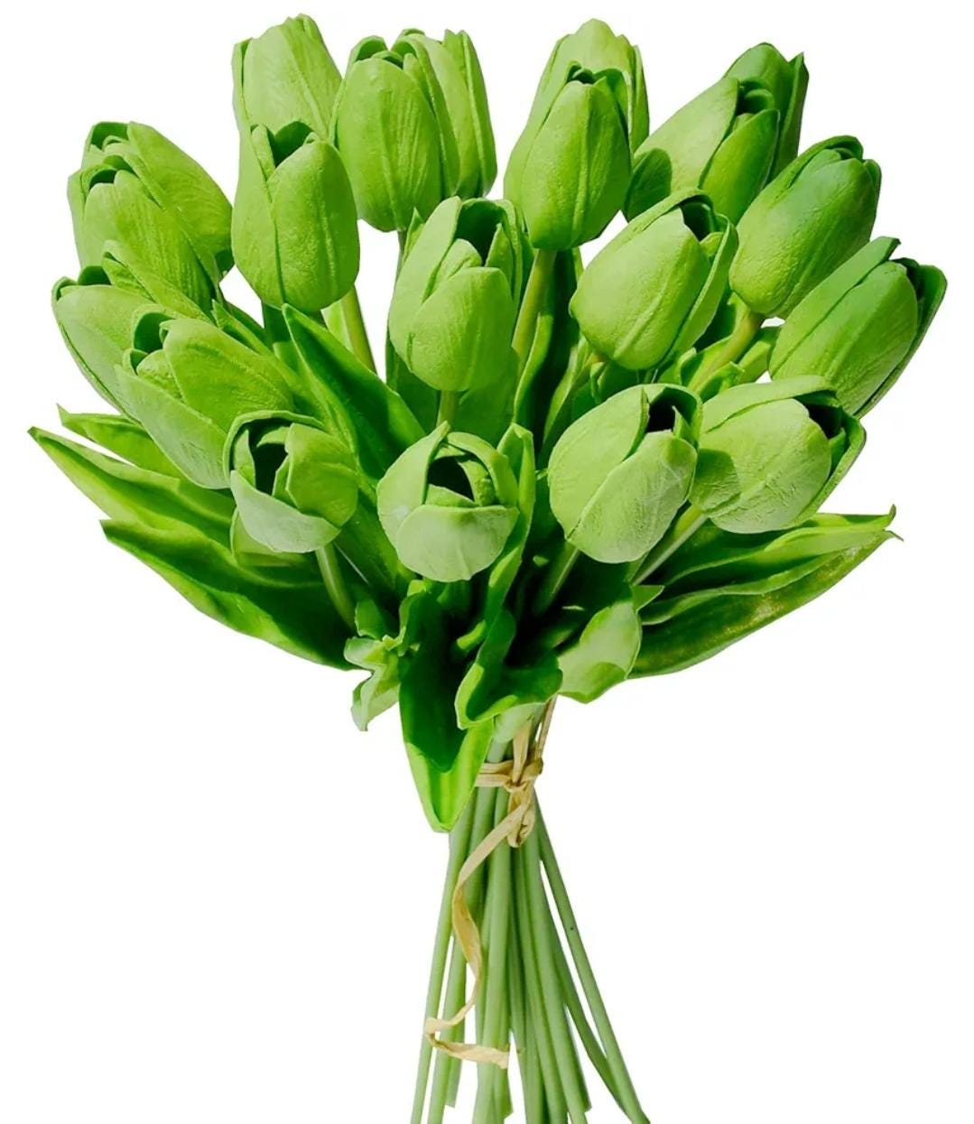 Real Touch Spring Tulip Custom Wreath - Made to Order in Multiple Color Options Stuffs n Things by JD