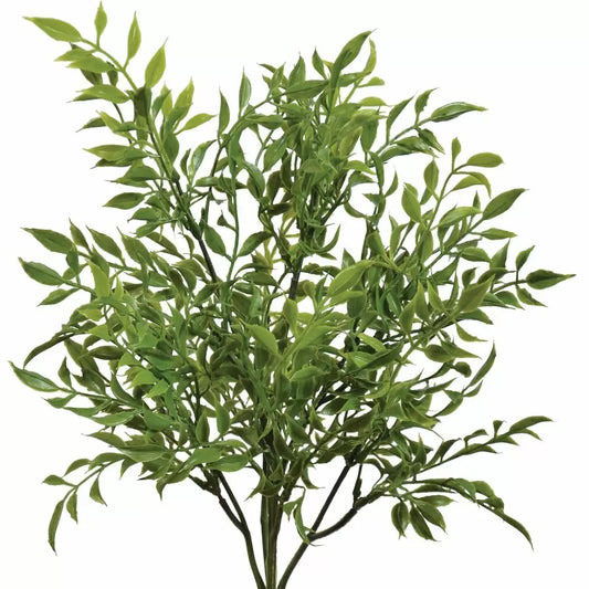 16" Real Touch Italian Ruscus Bush