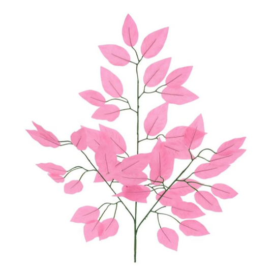 Silk Pink Ficus Stem or Bundle