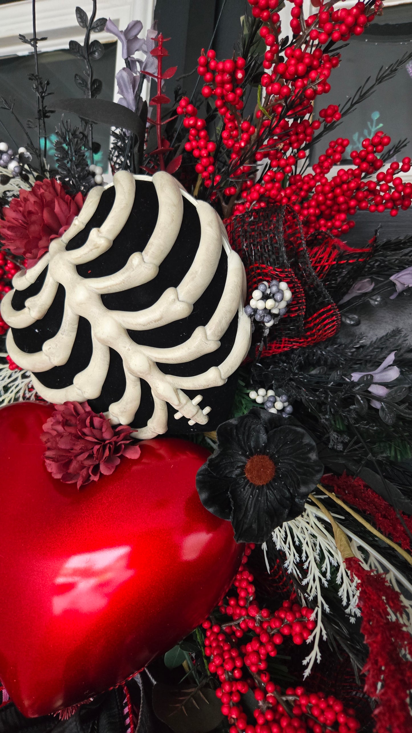 What It Took – Dark Heart Door Swag | Moody Statement Decor | Limited Concept Art Piece