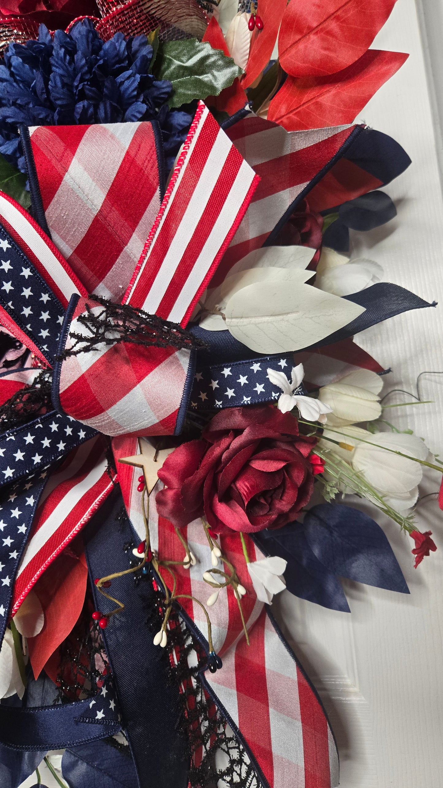 Gothic Patriotic Wreath