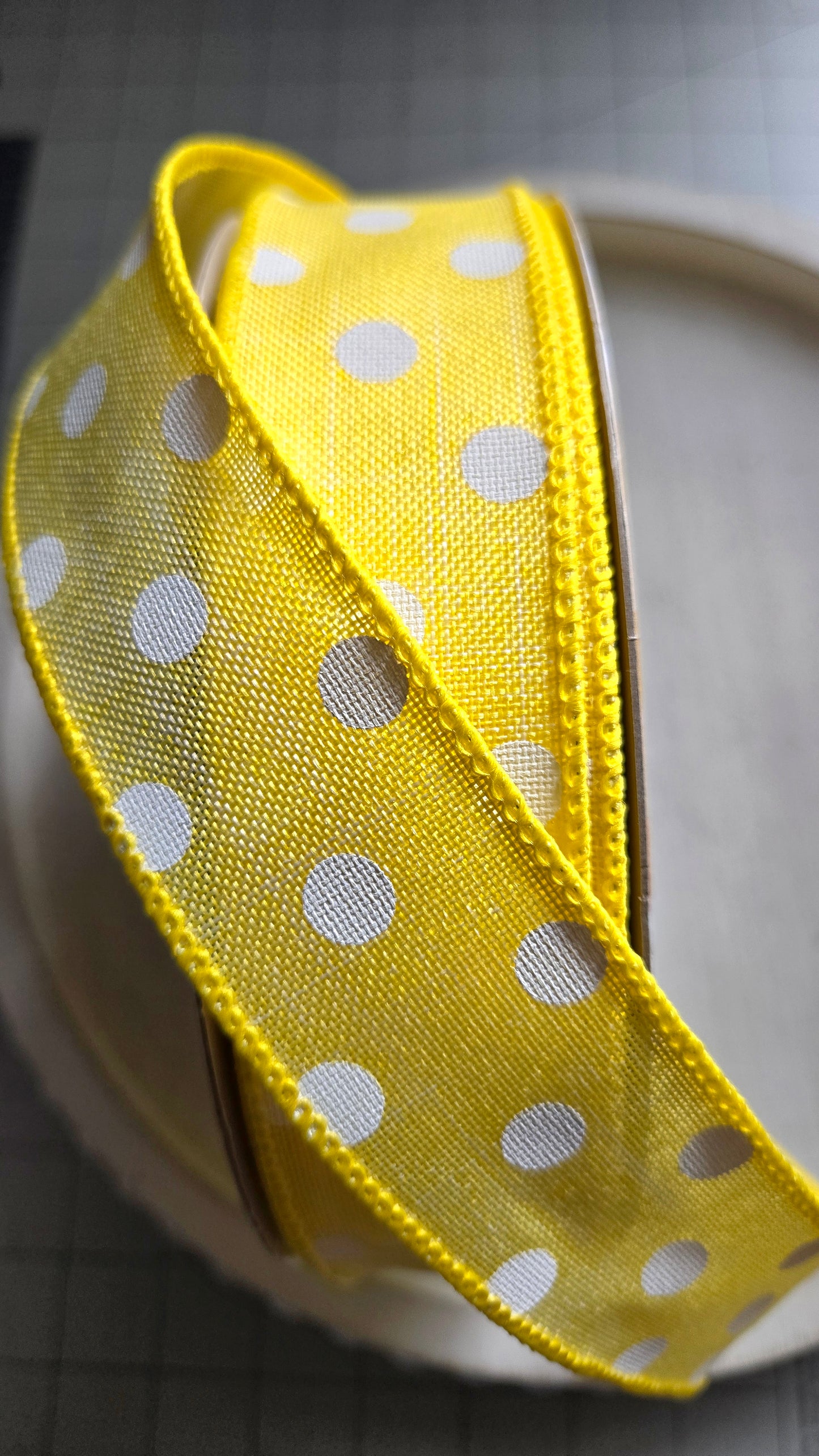 50 yard 1.5 inch Wired Spring Summer Ribbon - Multiple Options