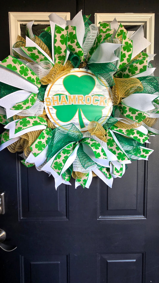 Shamrocks Wreath