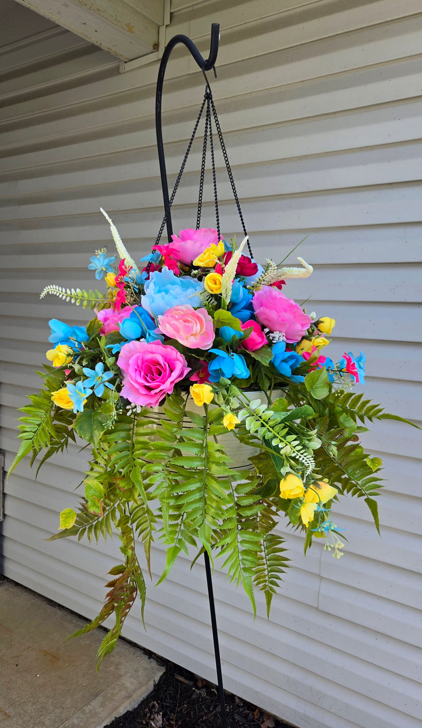 How to Make a Hanging Basket Tutorial - Digital Download