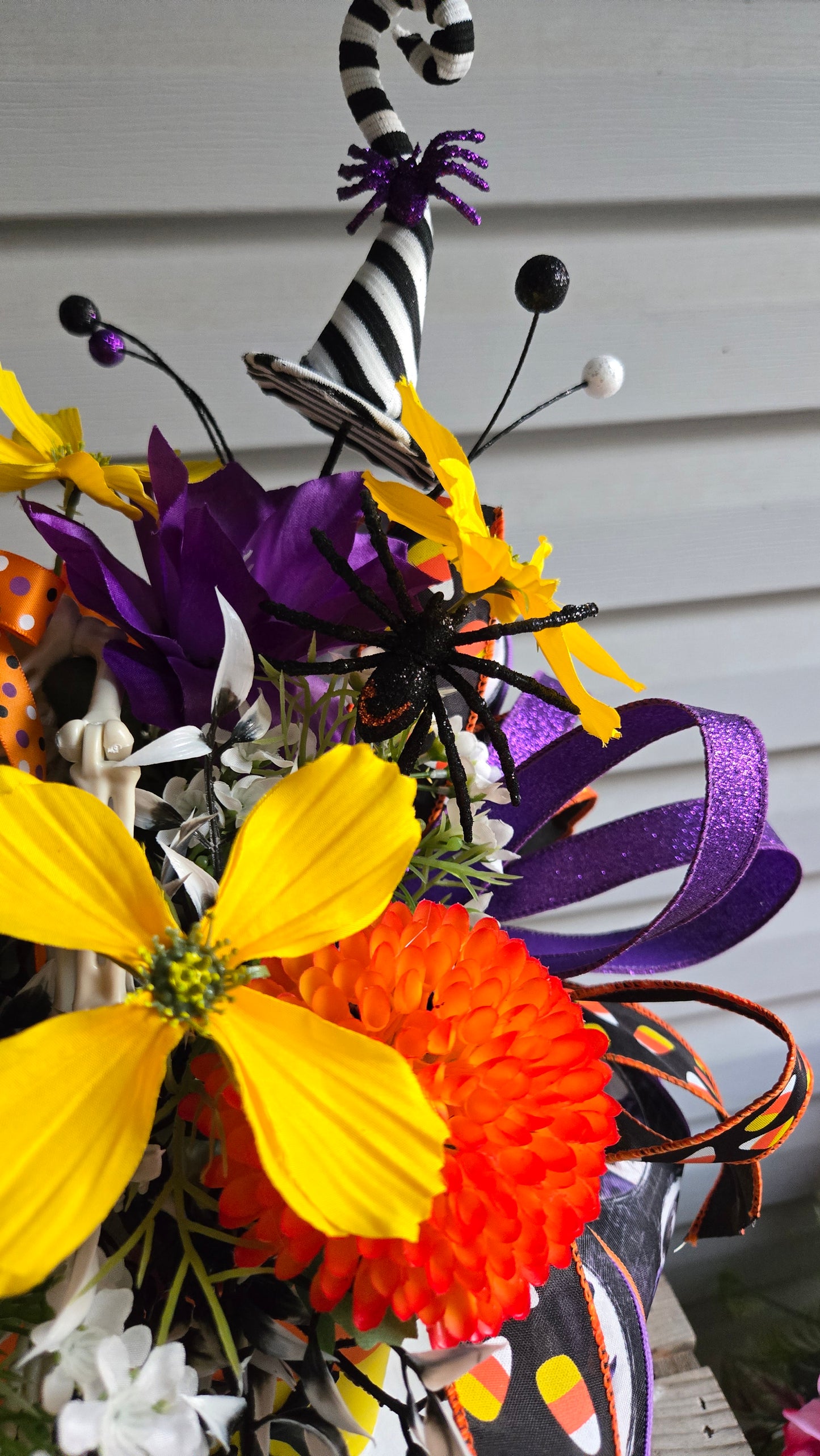 Trick or Treat Halloween Centerpiece Collection | Whimsical Halloween Floral Arrangement | 3 Designs