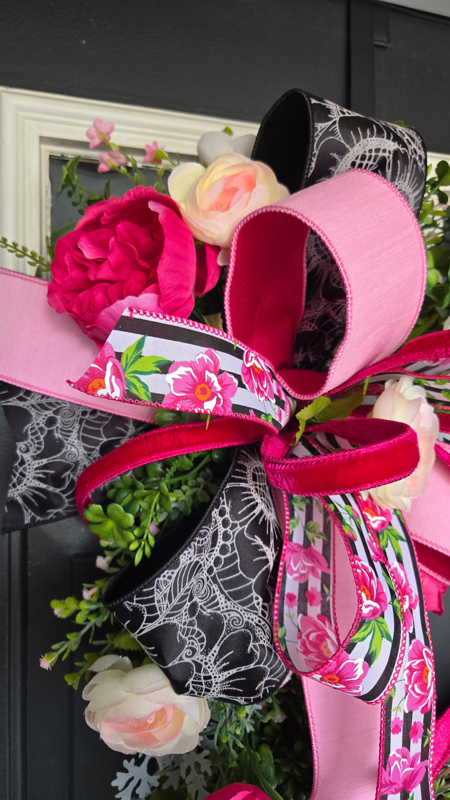 Pink Spring Peony Grapevine Wreath - Elegant Everyday Decor