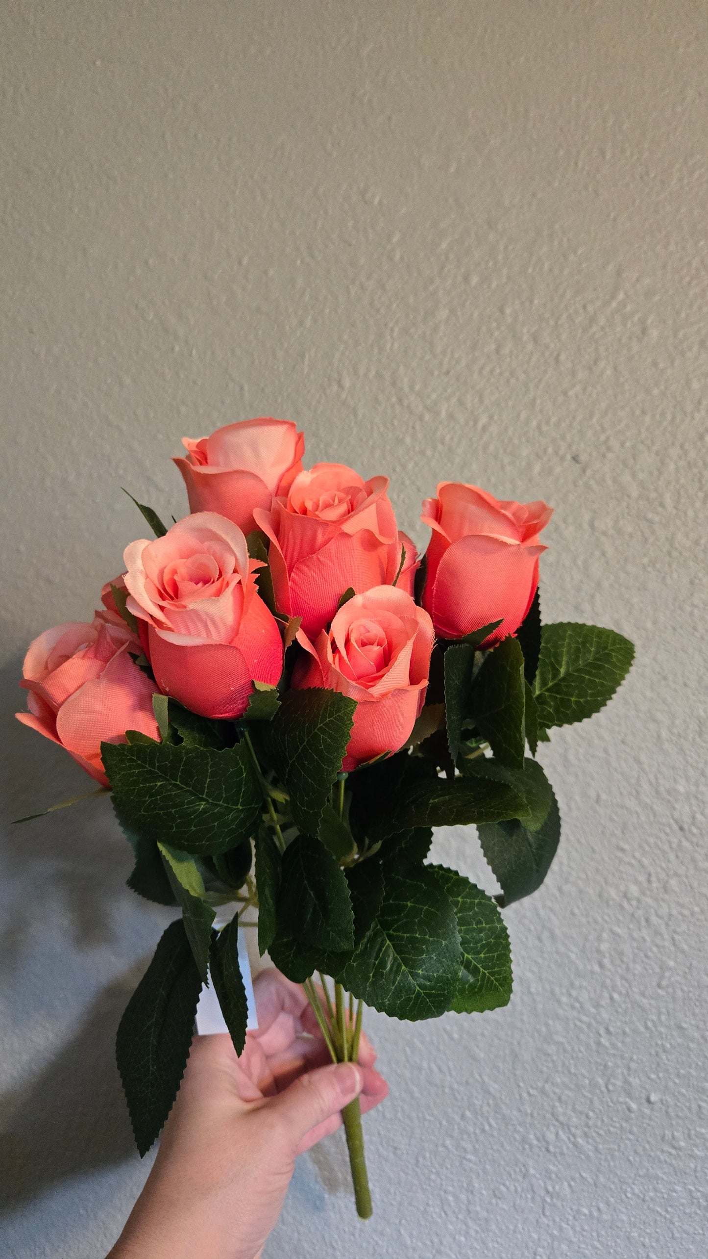 Artificial Closed Rose Bud Bush