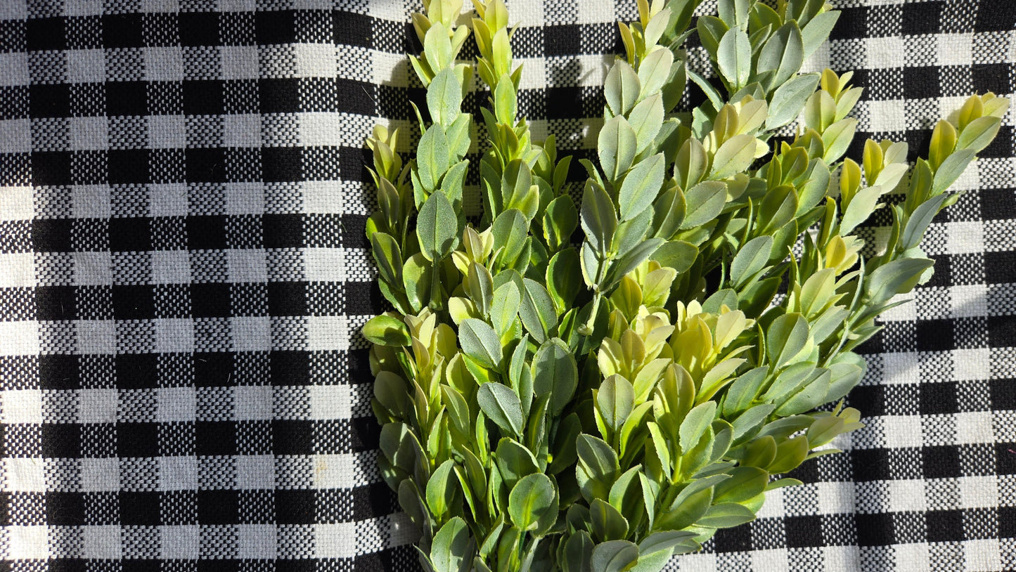 Artificial Cream Eucalyptus Bush