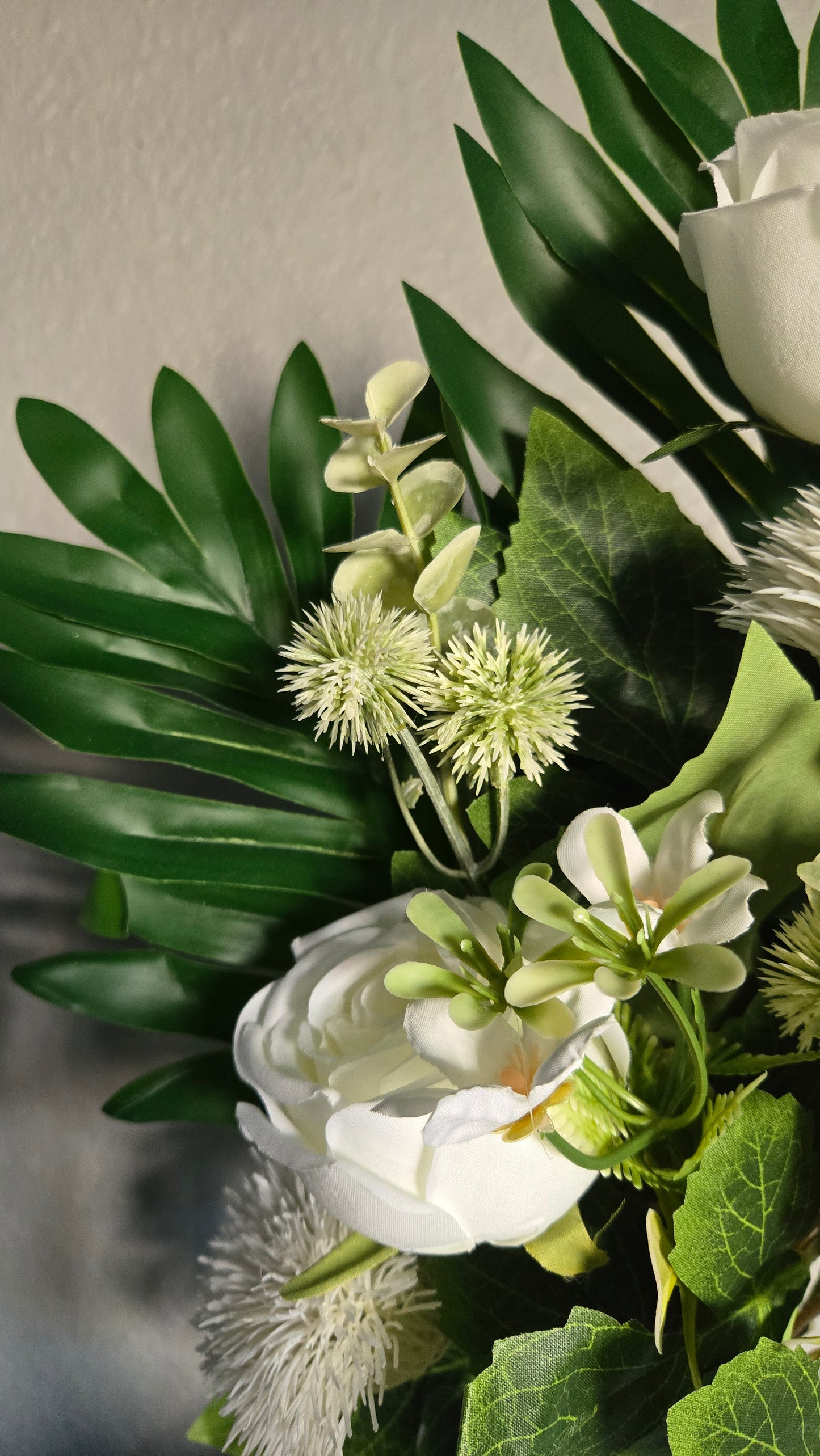 Tropical Rose, Lion's Mane & Berry Faux Floral Bundle - Multiple Colors