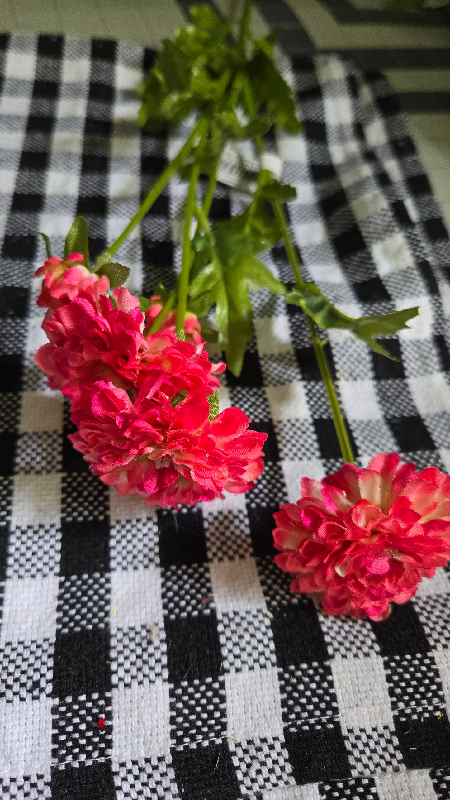 27" Pompon Mum Spray - Multiple Colors