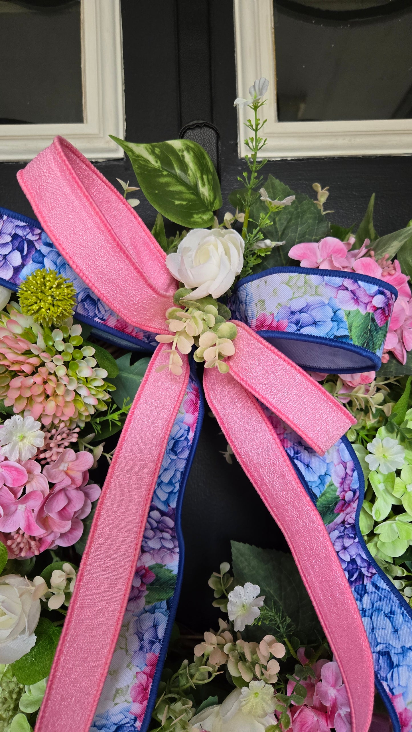 Spring Hydrangea Wreath