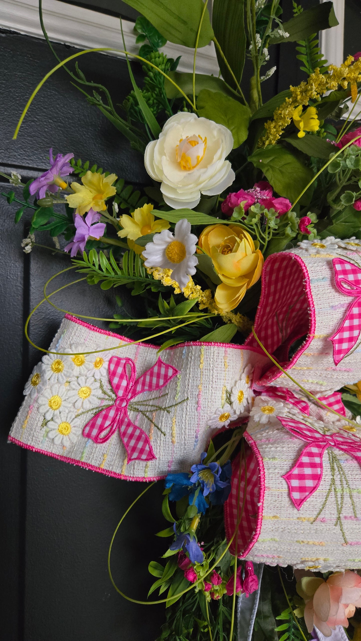 Spring Wildflower Wreath