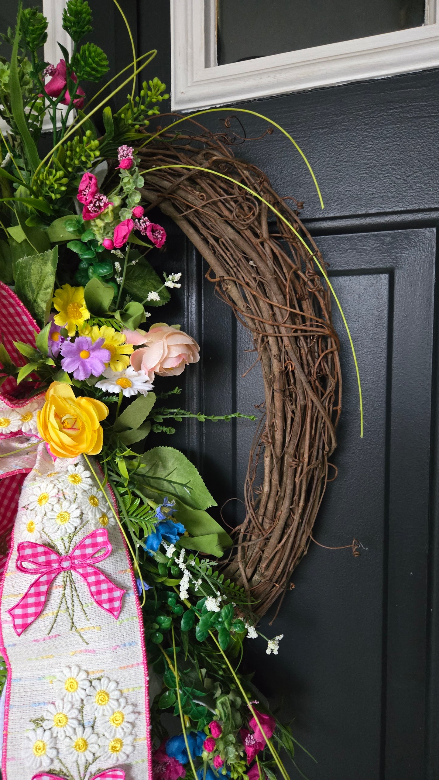 Spring Wildflower Wreath