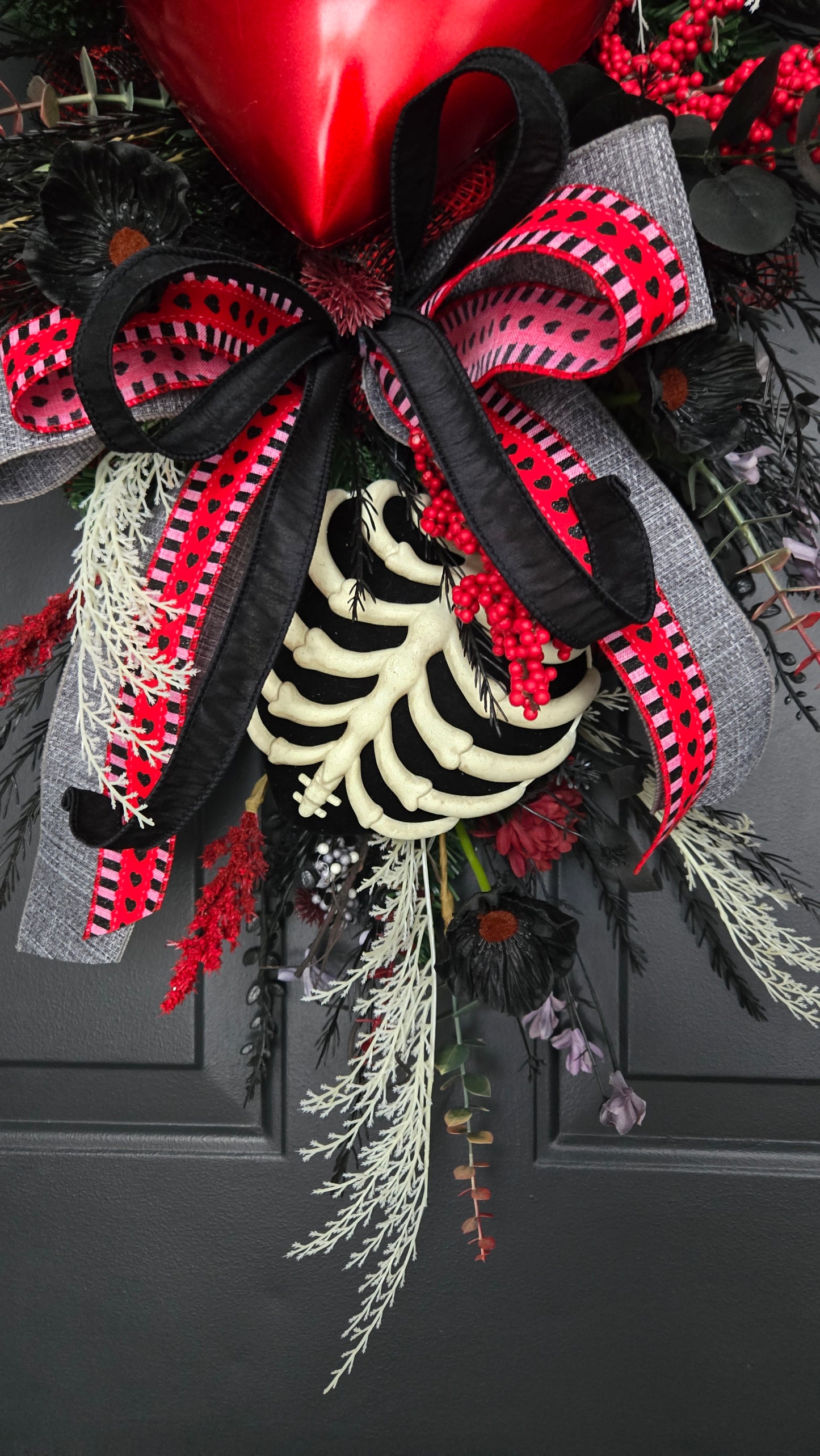 What It Took – Dark Heart Door Swag | Moody Statement Decor | Limited Concept Art Piece